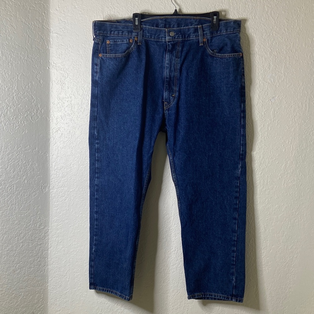 Classic Men's Straight Fit Blue Jeans